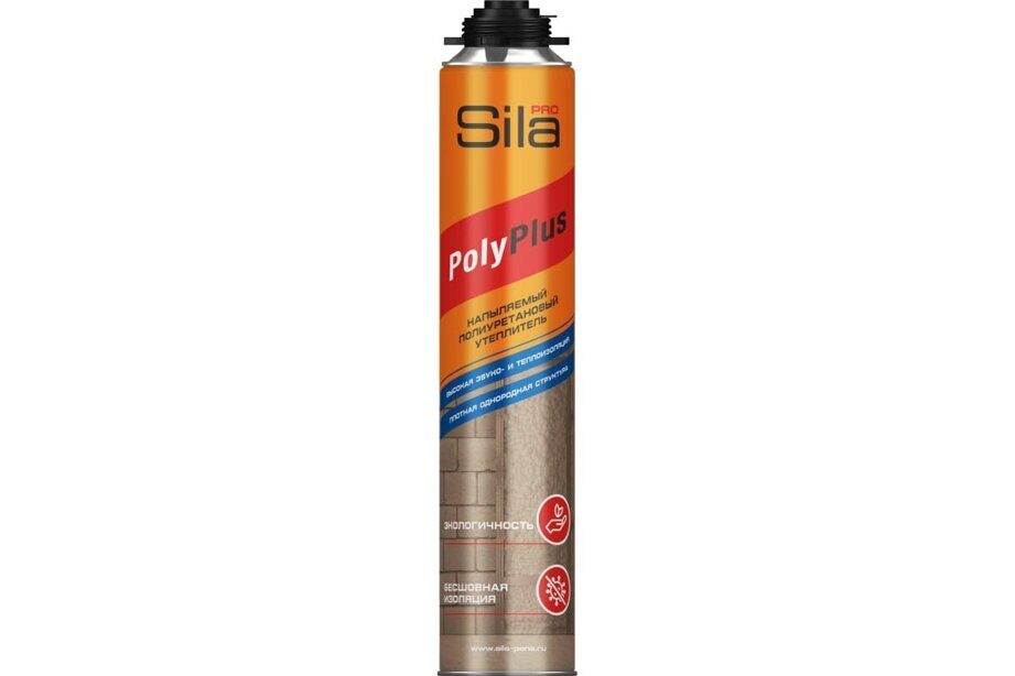 Утеплитель напыляемый SILA PRO POLYPLUS